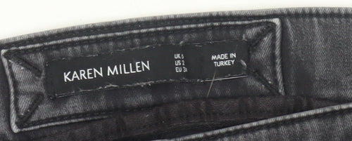 Karen Millen Women's Black Skinny Jeans, Size 6