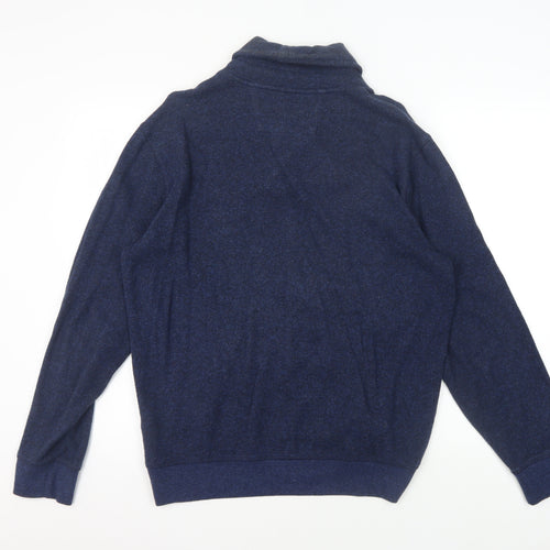 Banana Republic Men's Blue Pullover Hoodie M