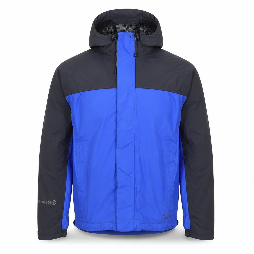 Front view of Peter Storm Men's Blue S Parka Jacket Hooded