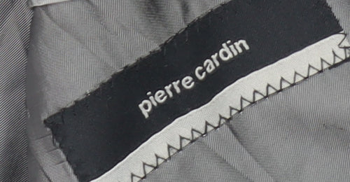 Pierre Cardin Men's Black Wool Cashmere Overcoat M