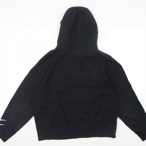 Nike Men's Black Pullover Hoodie M Logo Graphic