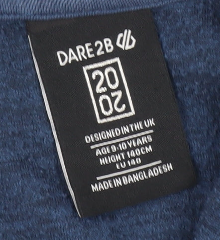 Dare 2b Boys Blue Full Zip Hoodie 9-10 Years