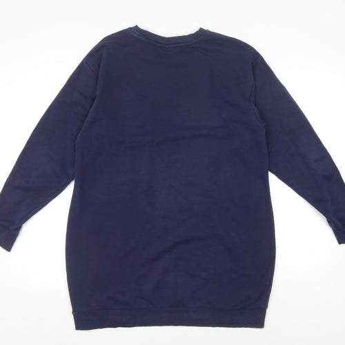 Puma Women's Blue Logo Sweatshirt Size 8