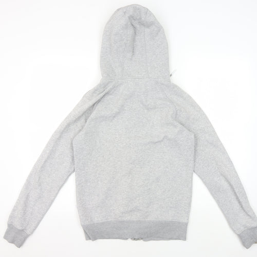 Adidas Women's Grey Full Zip Hoodie Size 12