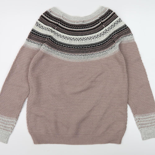 Next Women's Multicoloured Pullover Jumper Size 10