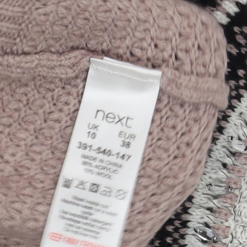 Next Women's Multicoloured Pullover Jumper Size 10