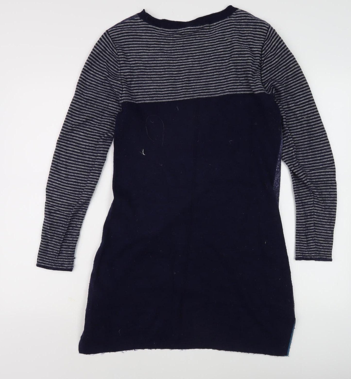 White Stuff Women's Blue Tunic Jumper, Size 12