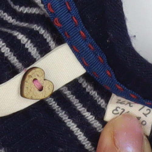 White Stuff Women's Blue Tunic Jumper, Size 12