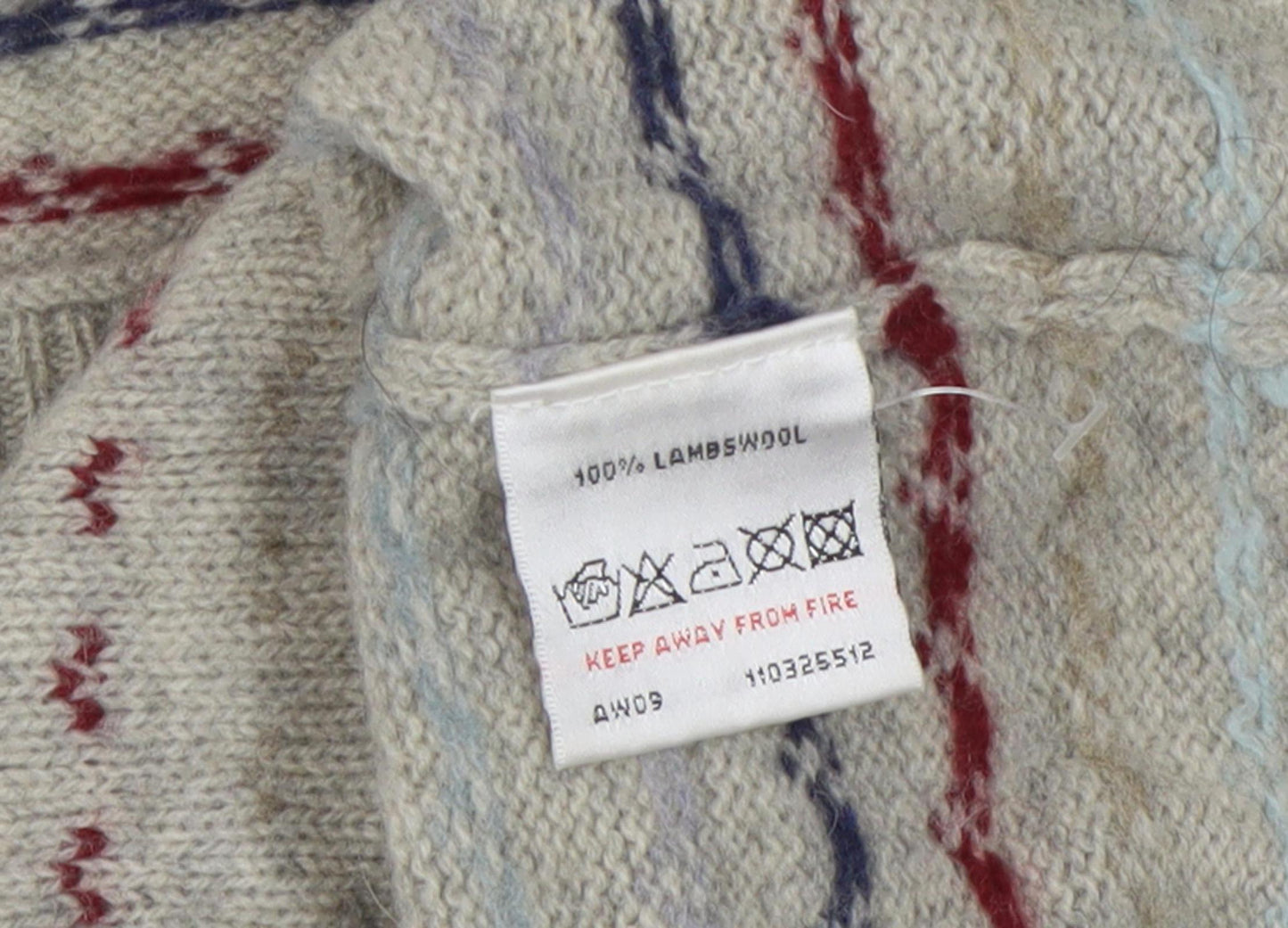 White Stuff Women's Grey Wool Striped Vest Size 10
