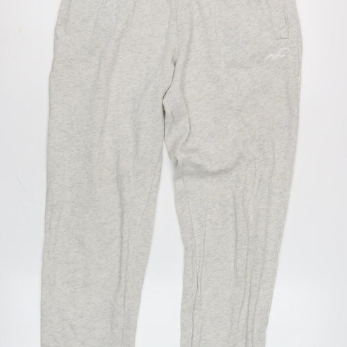 Hollister Men's Grey Joggers S Gym Training Pants
