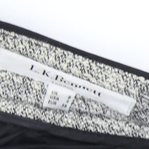 L.K. Bennett Women's Grey Midi Pencil Skirt, Size 4