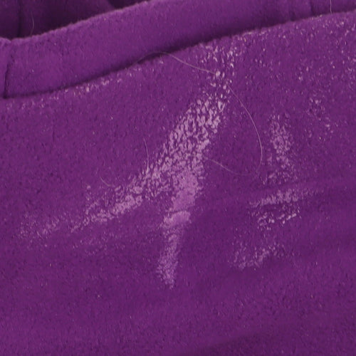 EWM Women's Purple Fleece Jacket S Casual