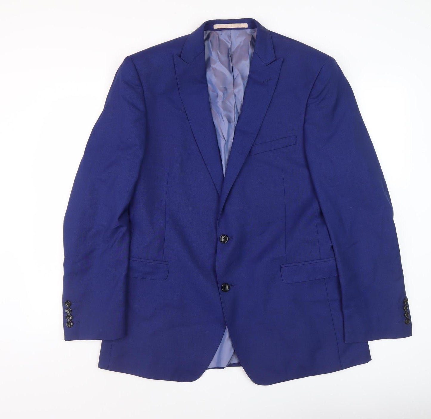French Connection Men's Blue Wool Blazer 42R