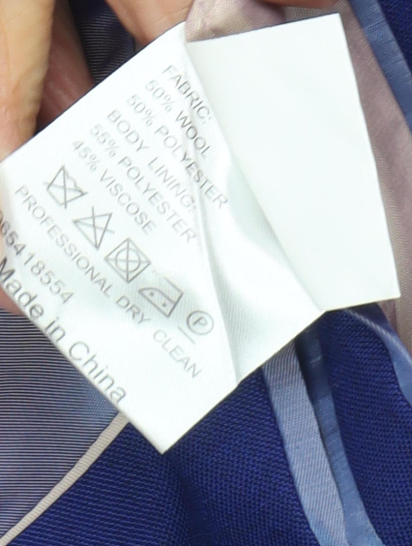 French Connection Men's Blue Wool Blazer 42R