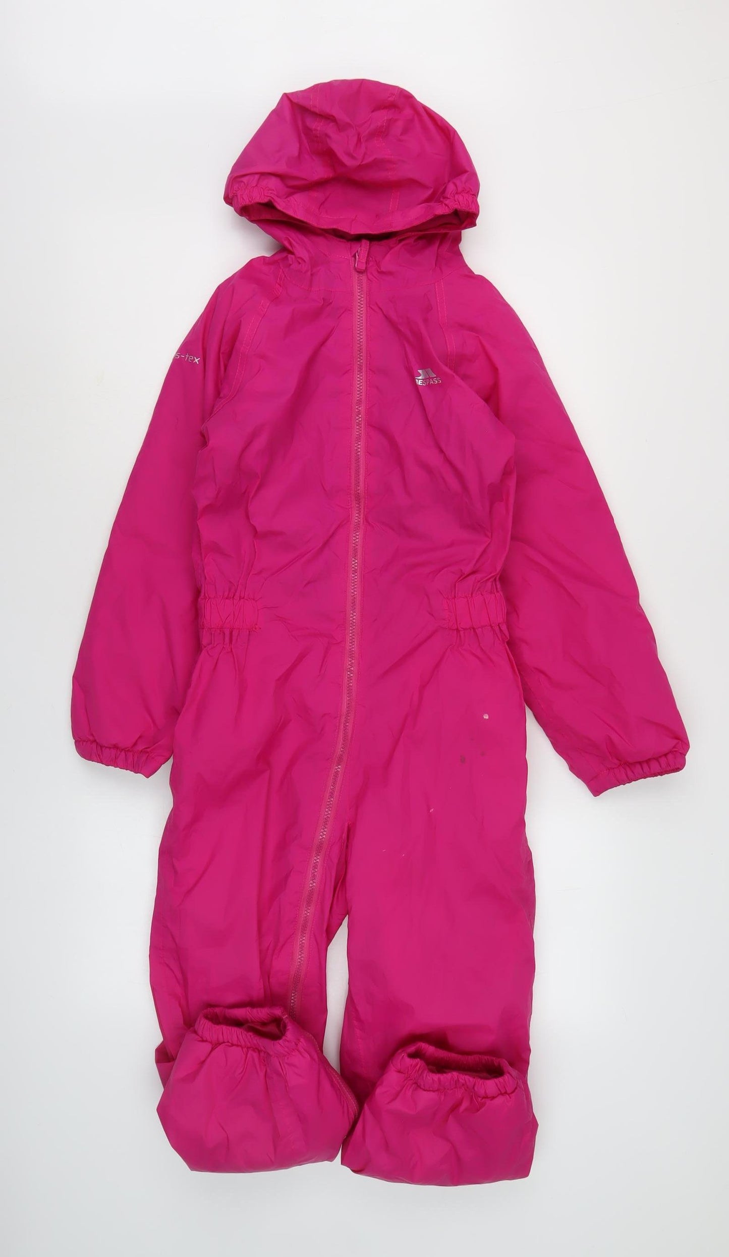 Trespass Girls Pink Snowsuit 7-8 Years Waterproof Winter