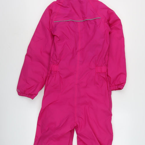 Trespass Girls Pink Snowsuit 7-8 Years Waterproof Winter