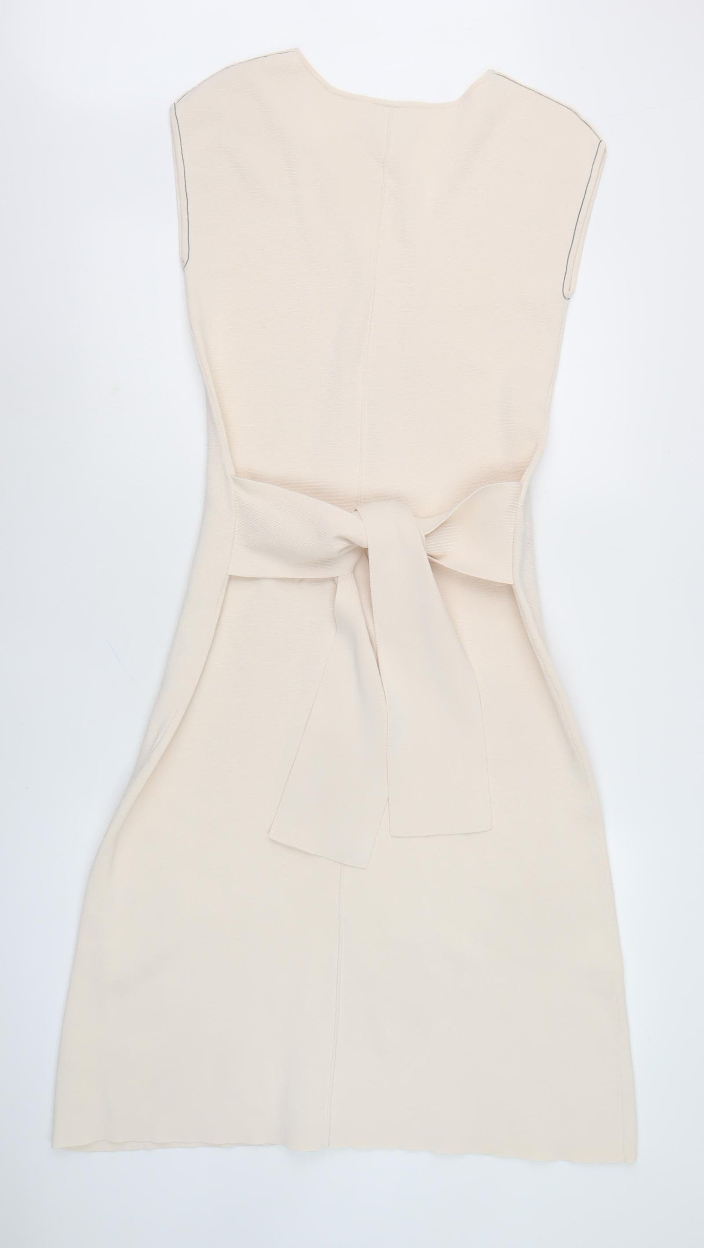 Charli Women's Ivory Sleeveless Midi Shift Dress