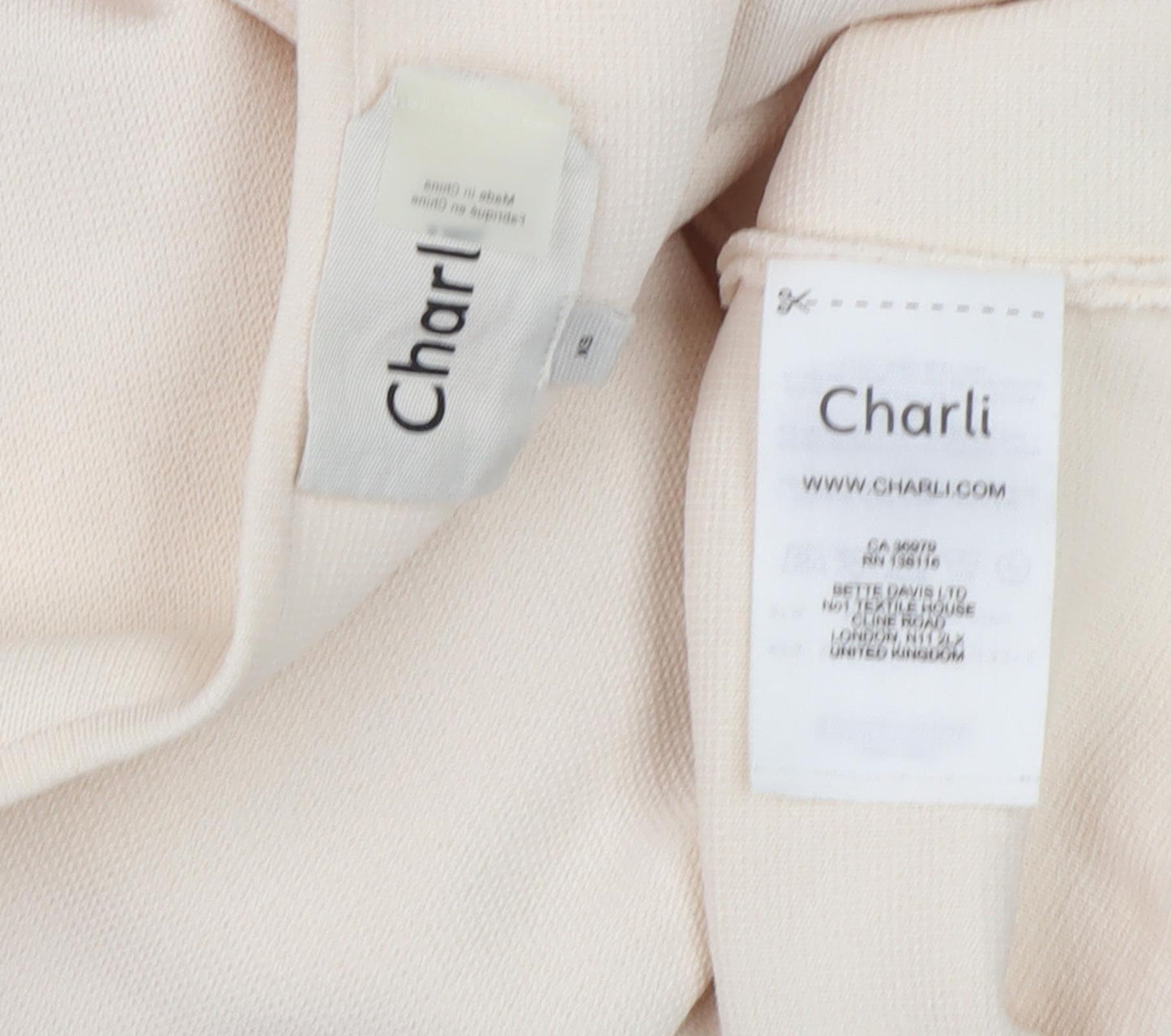 Charli Women's Ivory Sleeveless Midi Shift Dress