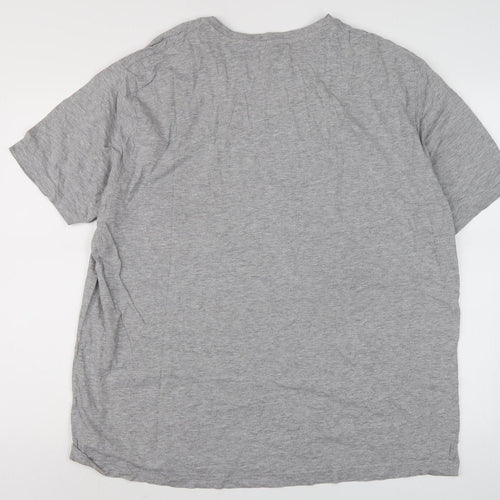 Ramones Men's XXL Grey Band T-Shirt, Iconic Graphic