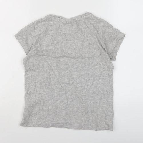 Friends Girls Grey T-Shirt, 11-12 Years, Casual Style