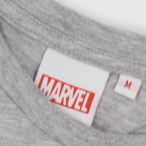 Marvel Iron Man T-Shirt - Grey Cotton M