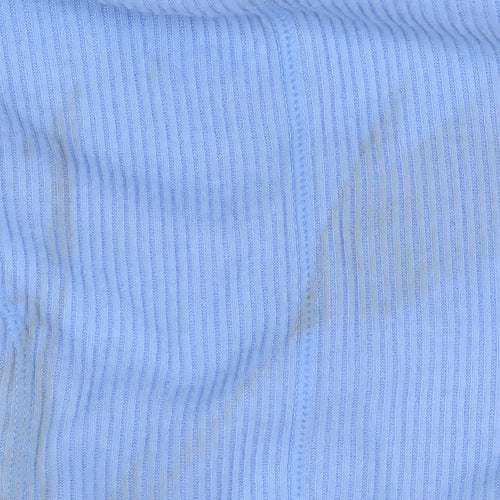 Jack Wills Women's Blue Cotton Tank Top, Size 8, Crew Neck