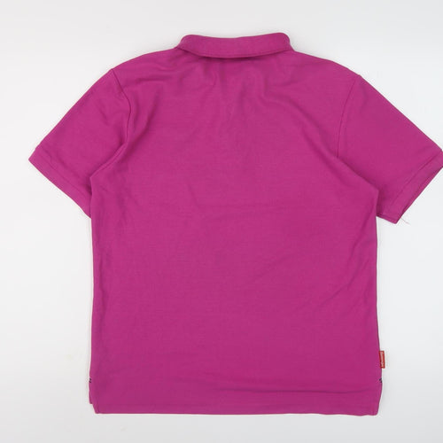 Slazenger Men's Pink Polo Shirt Size M