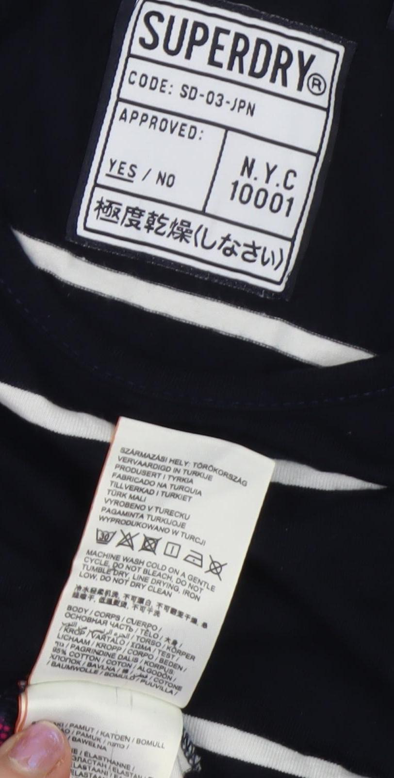 Superdry Women's Multicoloured Stripe Tank Dress Size 12