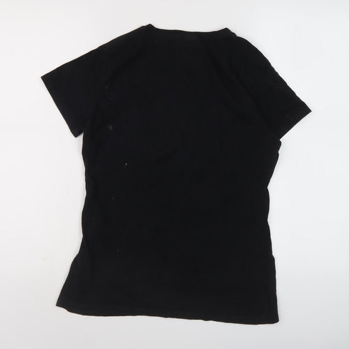 Marvel Boys Black Avengers T-Shirt, Small, Graphic Print