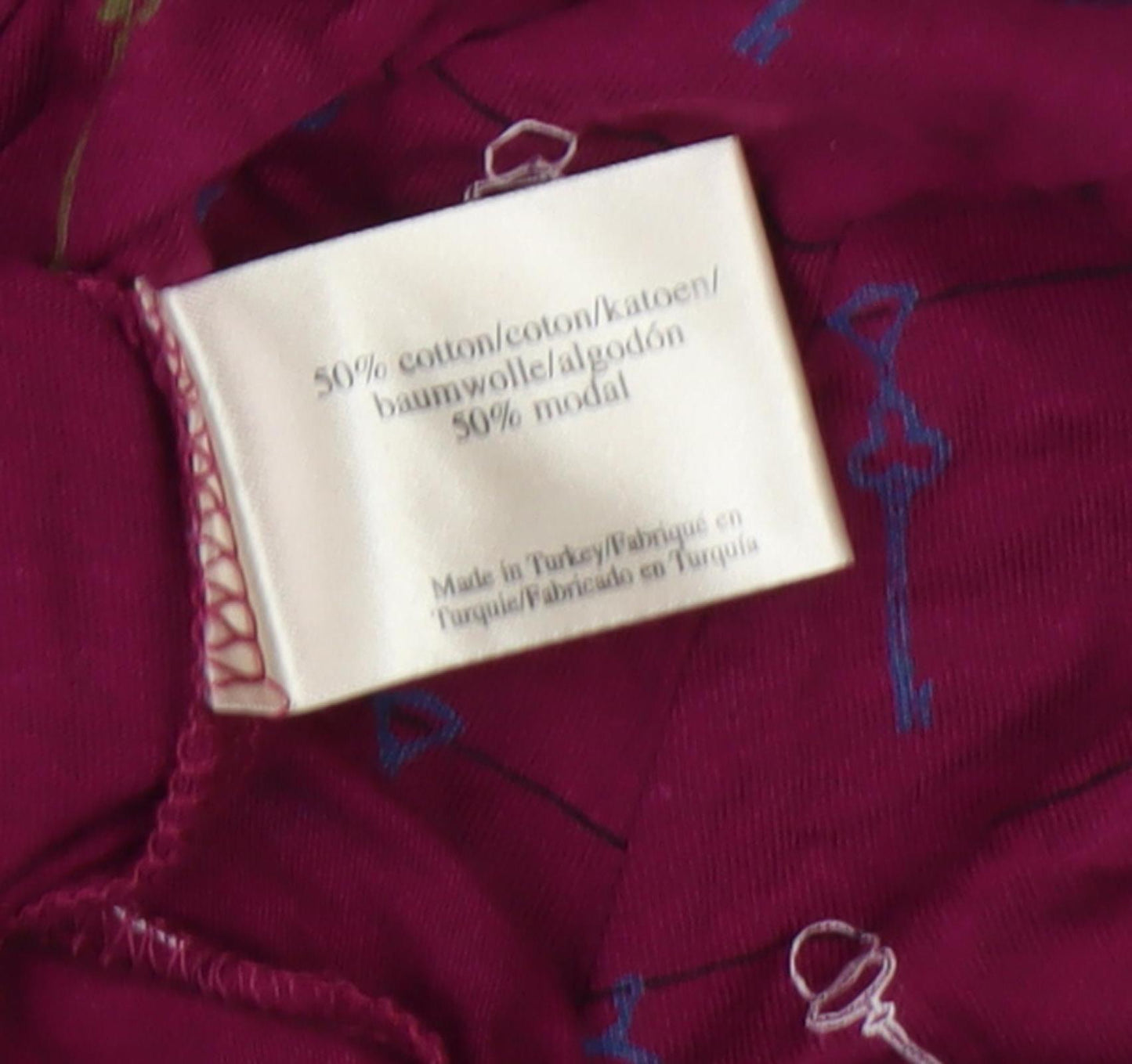 Laura Ashley Women's Red Long Sleeve Cotton Blouse Size 12