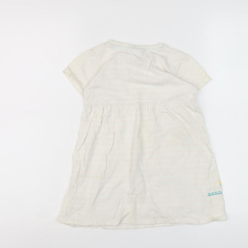 Mini Club Peppa Pig Girls Cartoon Dress Ivory 4-5 Years