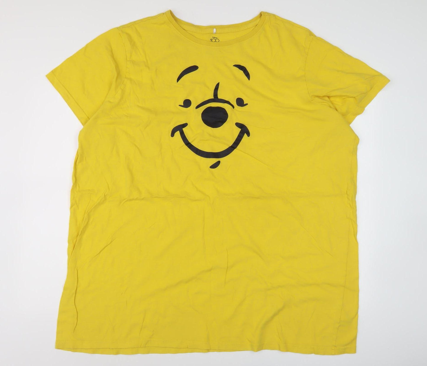 Primark Disney Winnie the Pooh Yellow T-Shirt 2XL