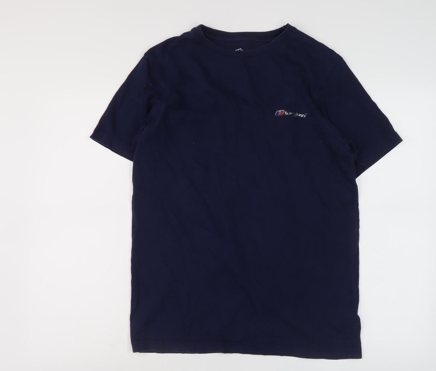 Berghaus Men's Blue Cotton T-Shirt Size S