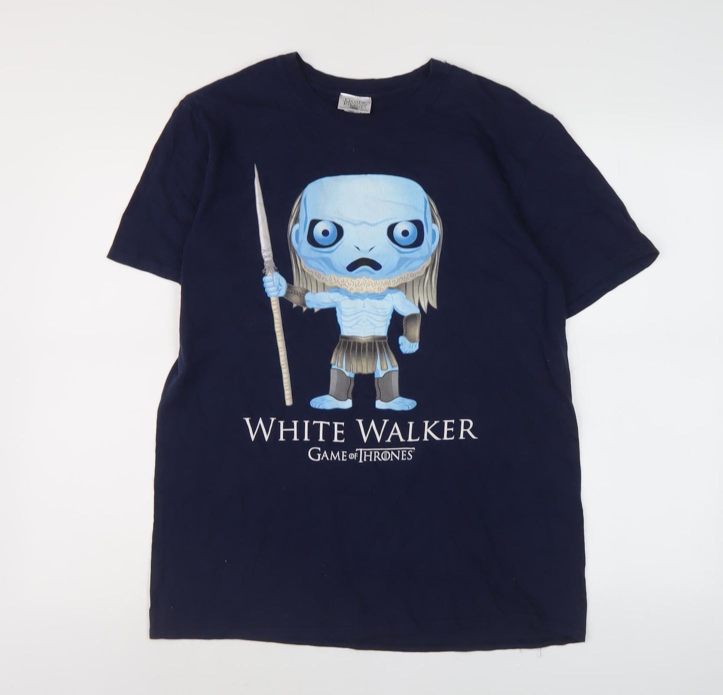 HBO Game of Thrones Blue L T-Shirt White Walker