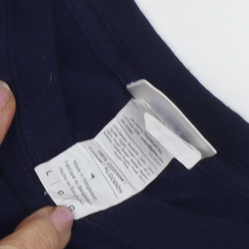 HBO Game of Thrones Blue L T-Shirt White Walker