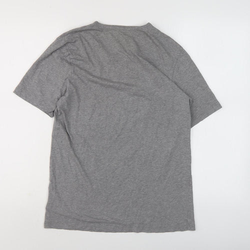 Hugo Boss Men's Grey M Crew Neck T-Shirt