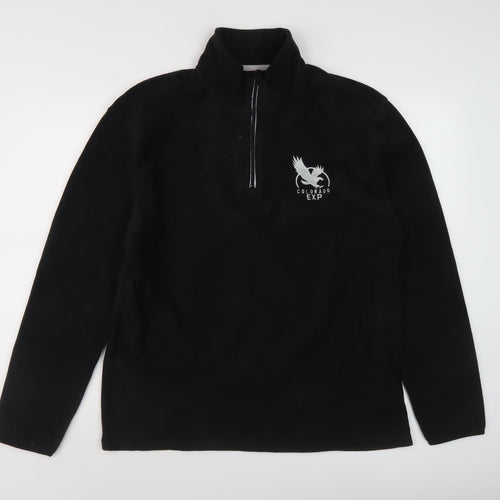 Atlasformen Men's Black Pullover Sweatshirt S