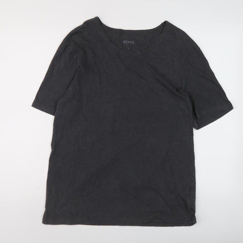Hugo Boss Men's Black Crew Neck T-Shirt L