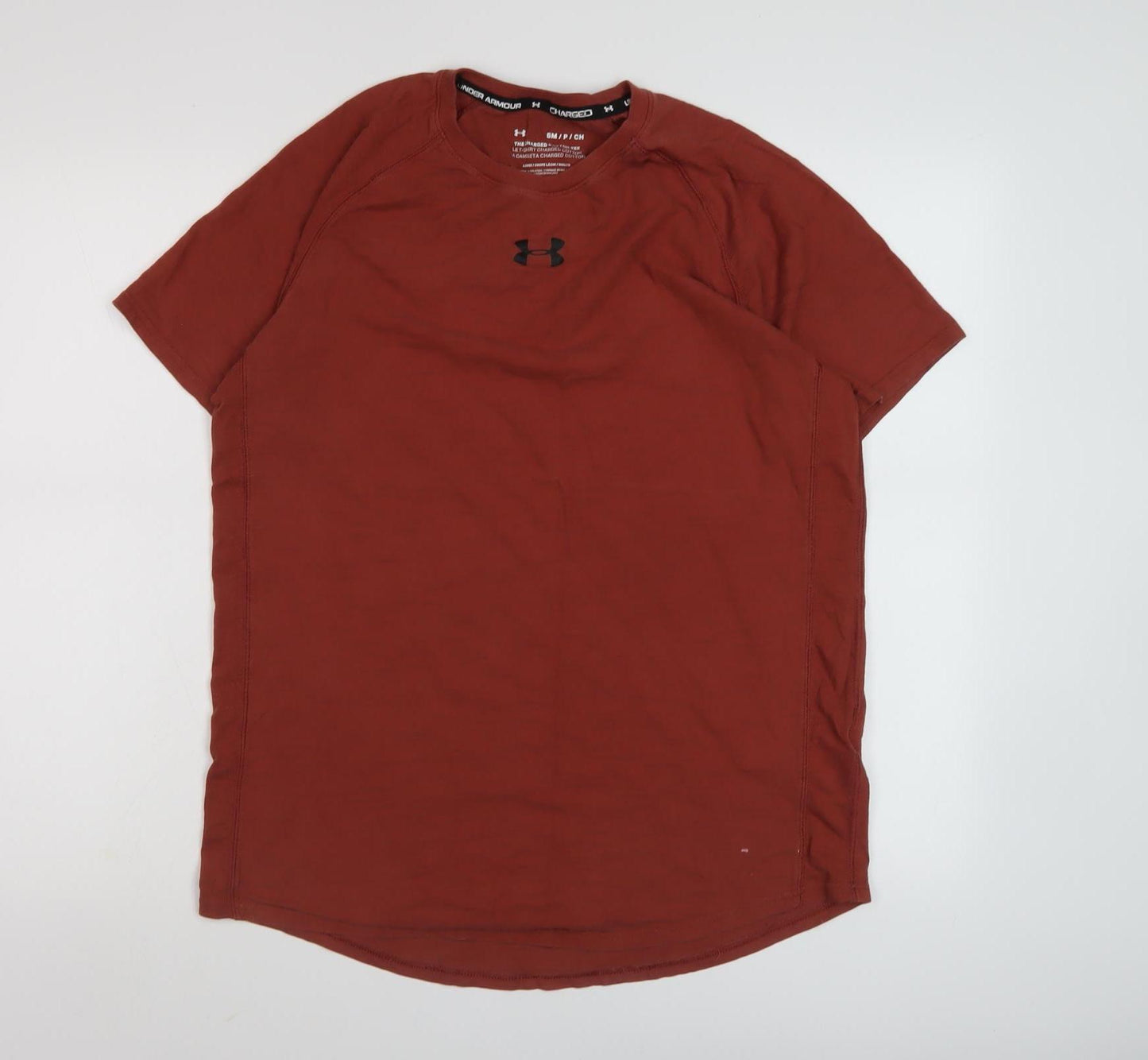 Under Armour Men's Red Crew Neck T-Shirt S