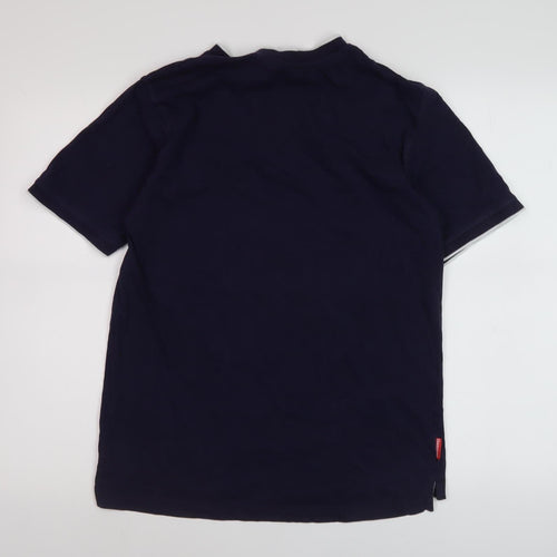 Slazenger Men's Black Crew Neck T-Shirt Medium