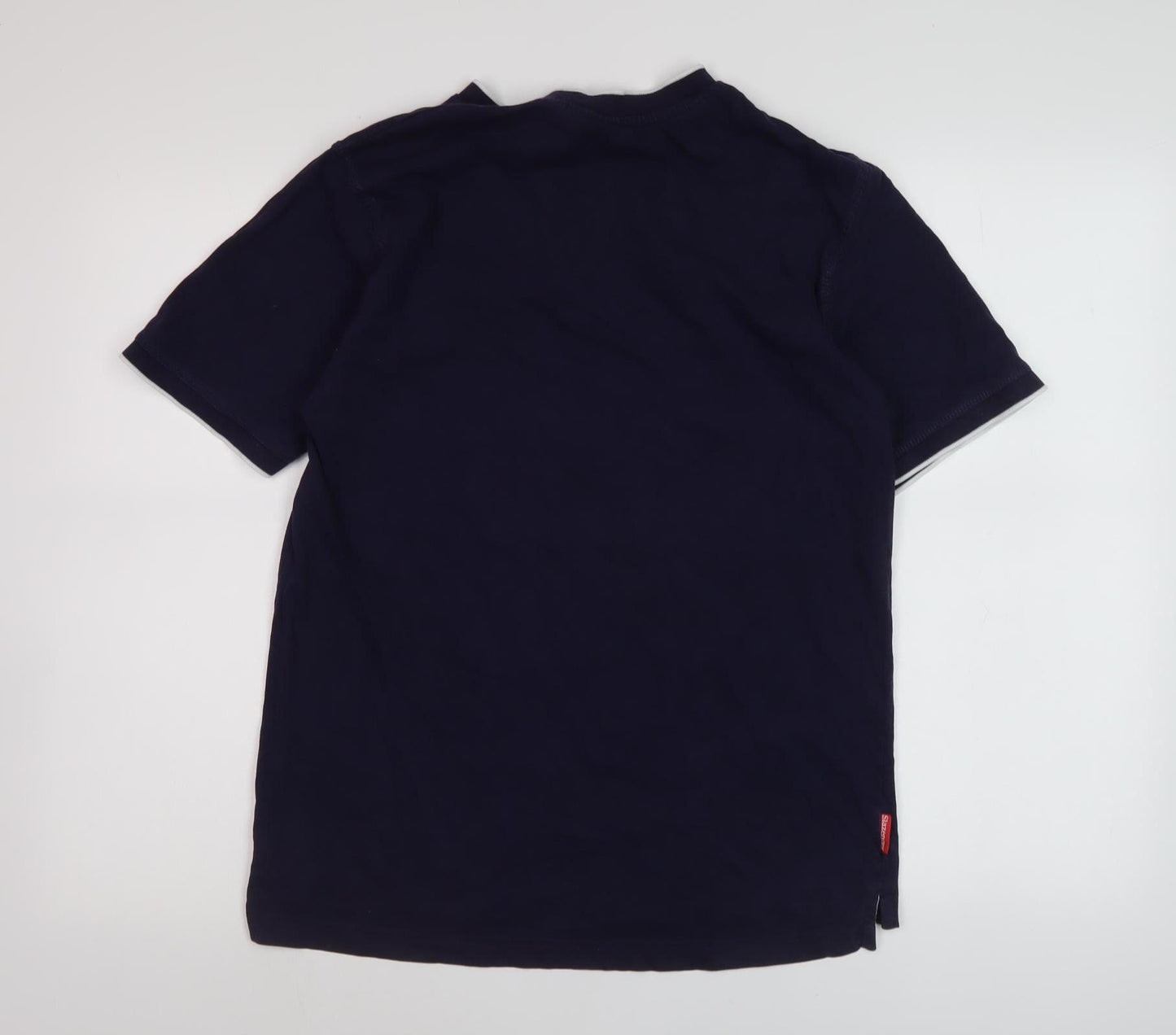 Slazenger Men's Black Crew Neck T-Shirt Medium
