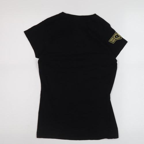 Marvel Captain Marvel T-Shirt - Black, S, Unisex, Comics