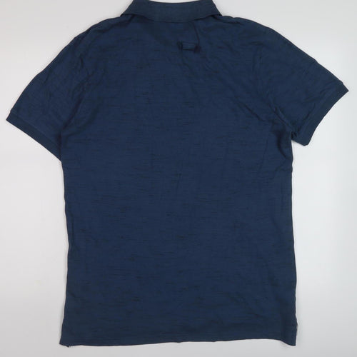 Mountain Warehouse Men's Medium Blue Polo Shirt