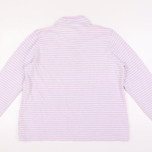 Orvis Women's Multicoloured Striped Sweatshirt XL