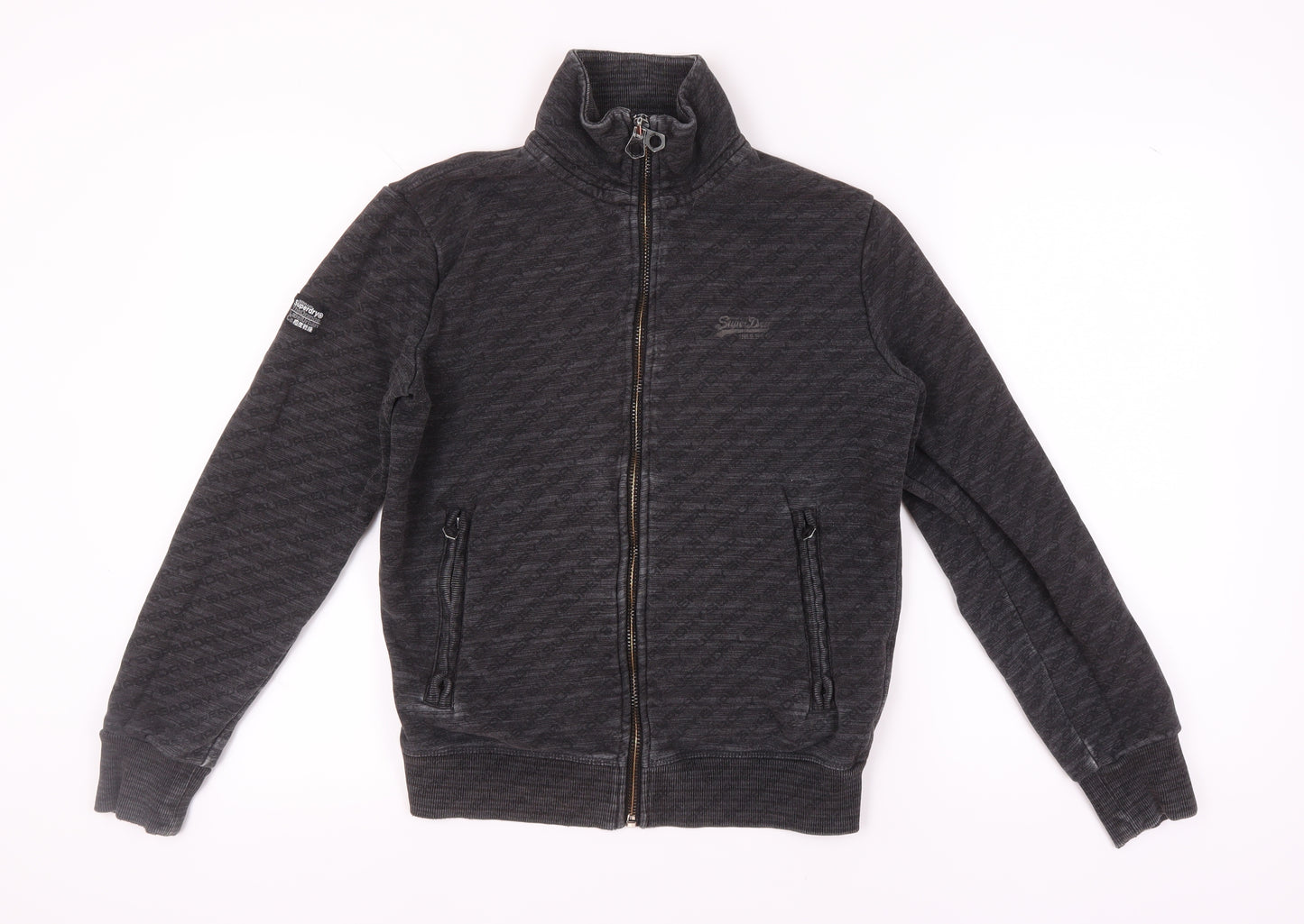 Superdry Men's Black S Full Zip Sweatshirt