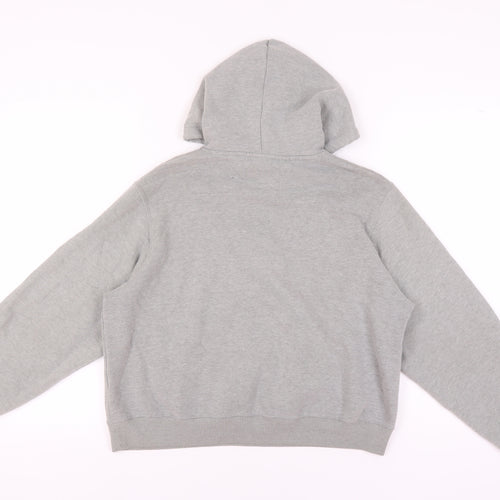 Hollister Women Grey Pullover Hoodie XS