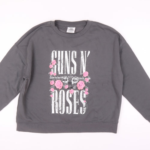 Bravado Guns N' Roses Grey Sweatshirt L Unisex Casual