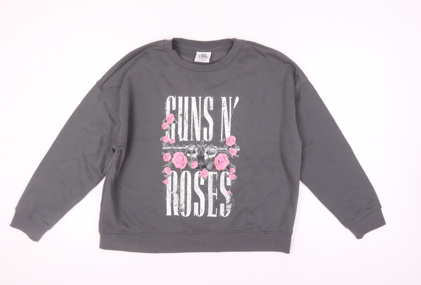 Bravado Guns N' Roses Grey Sweatshirt L Unisex Casual
