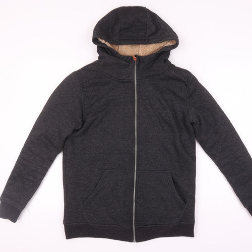 Swell Women's Black Full Zip Hoodie Size 12