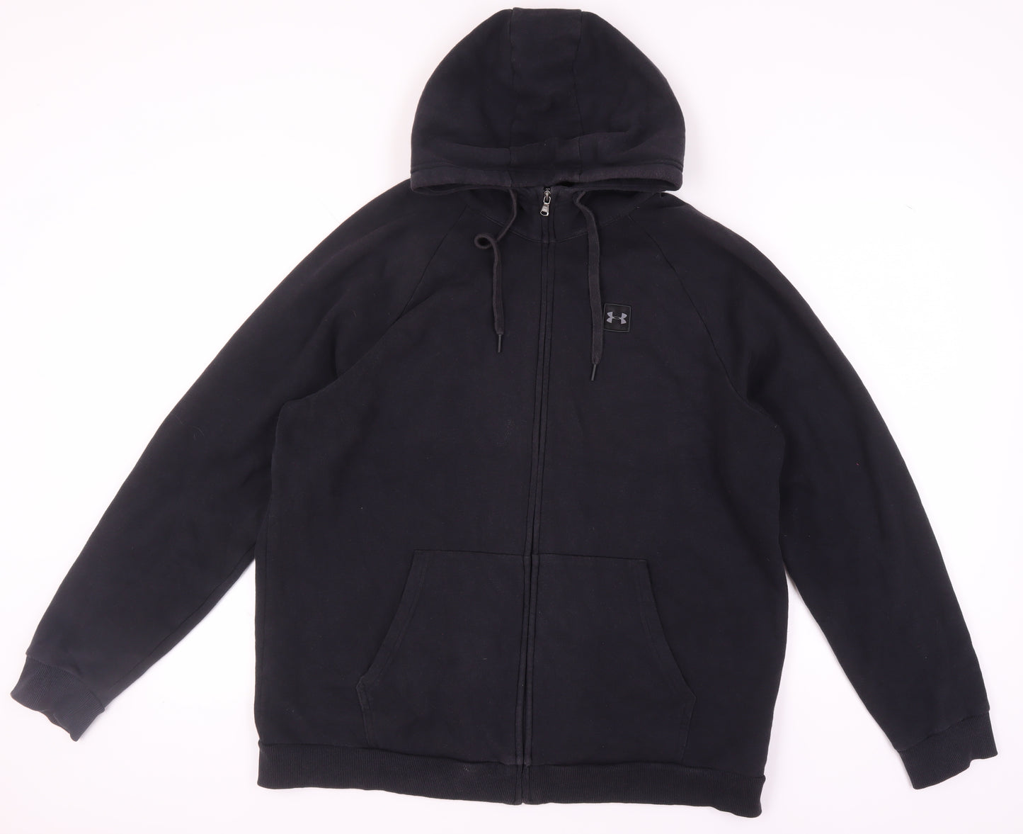 Under Armour Men's Black 2XL Full Zip Hoodie